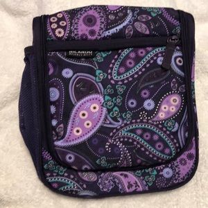 Ricardo paisley hanging toiletry bag